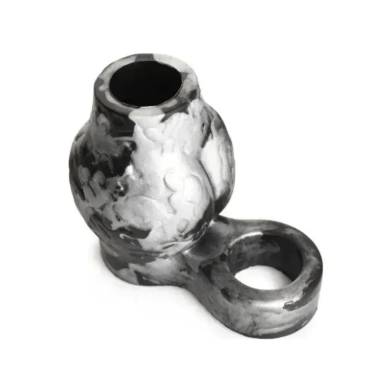 Night Prowler Silicone Penis Sleeve   Ball Stretcher