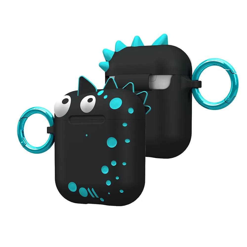 [OPEN BOX] CASE-MATE CreaturePods AirPods Case - Spike Harmless - Black
