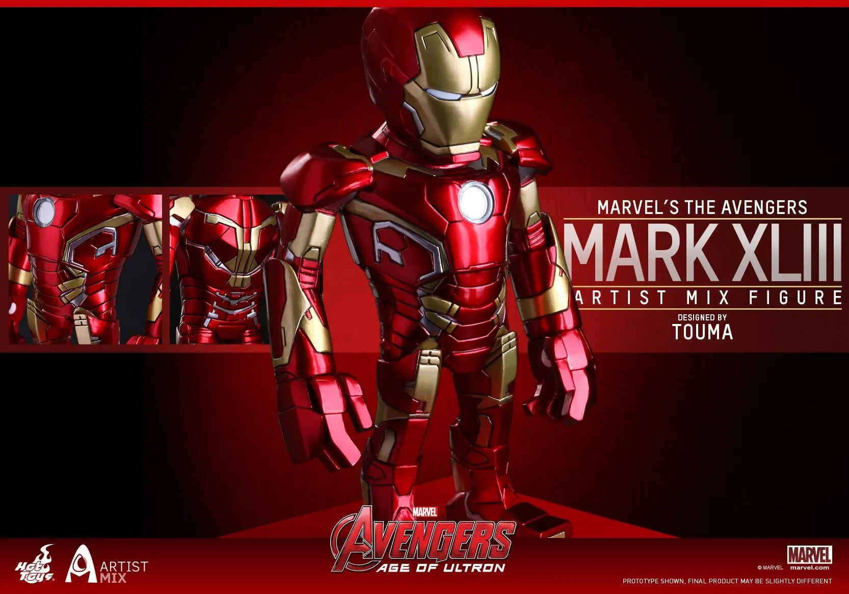 [PO] Hot Toys - Avengers: Age of Ultron: Artist Mix Figures Designed by Touma.