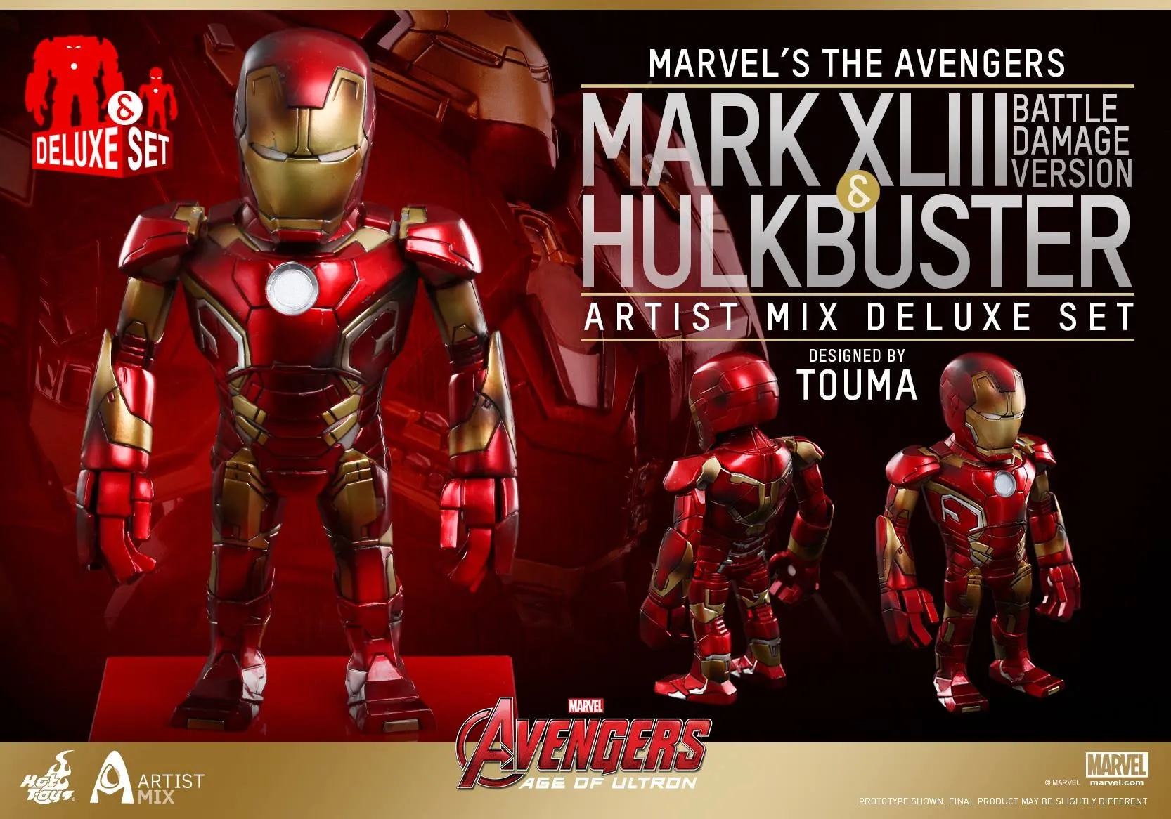 [PO] Hot Toys - Avengers: Age of Ultron: Artist Mix Figures Designed by Touma.