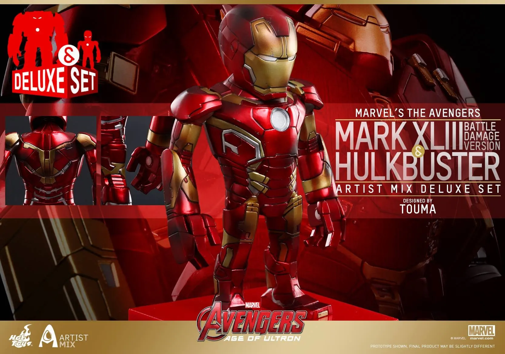 [PO] Hot Toys - Avengers: Age of Ultron: Artist Mix Figures Designed by Touma.