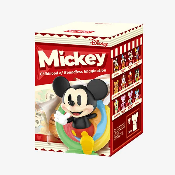 Pop Mart x Disney: Mickey Childhood Of Boundless Imagination Series Figurine Blind Box (1pc)