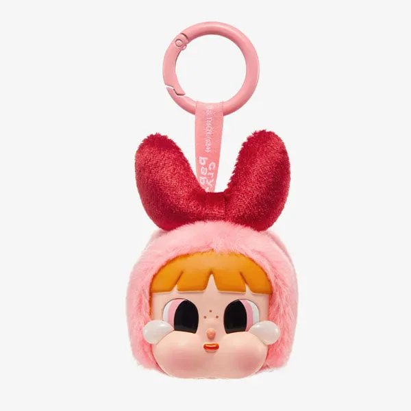 Pop Mart x Powerpuff Girls x CRYBABY: Vinyl Face Plush Bag Clip Blind Box (1pc)
