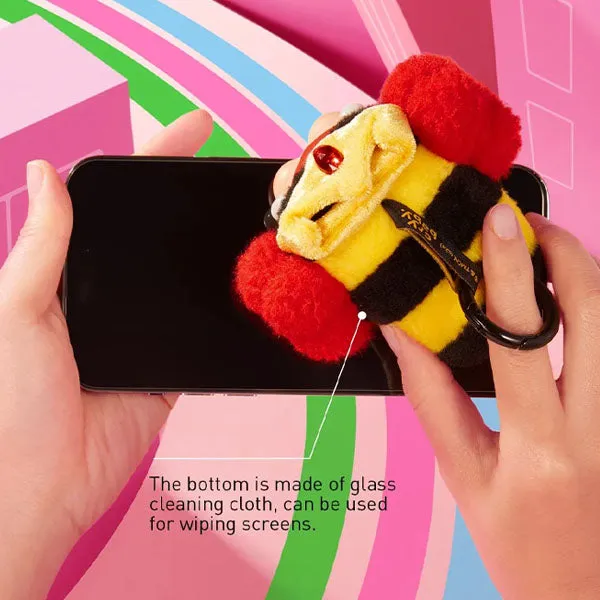 Pop Mart x Powerpuff Girls x CRYBABY: Vinyl Face Plush Bag Clip Blind Box (1pc)