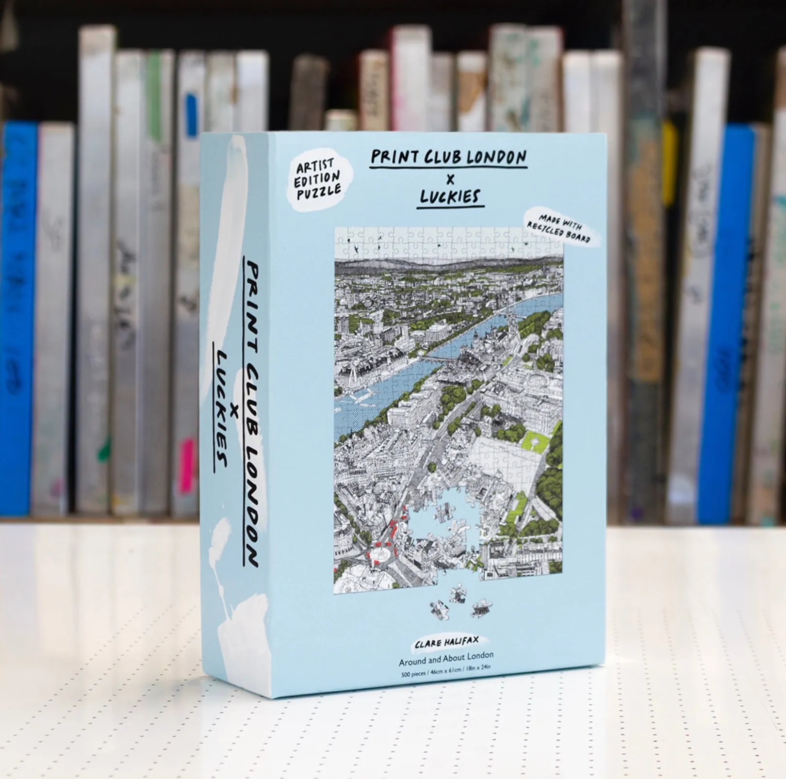 Print Club X Luckies Puzzle - Around & About London