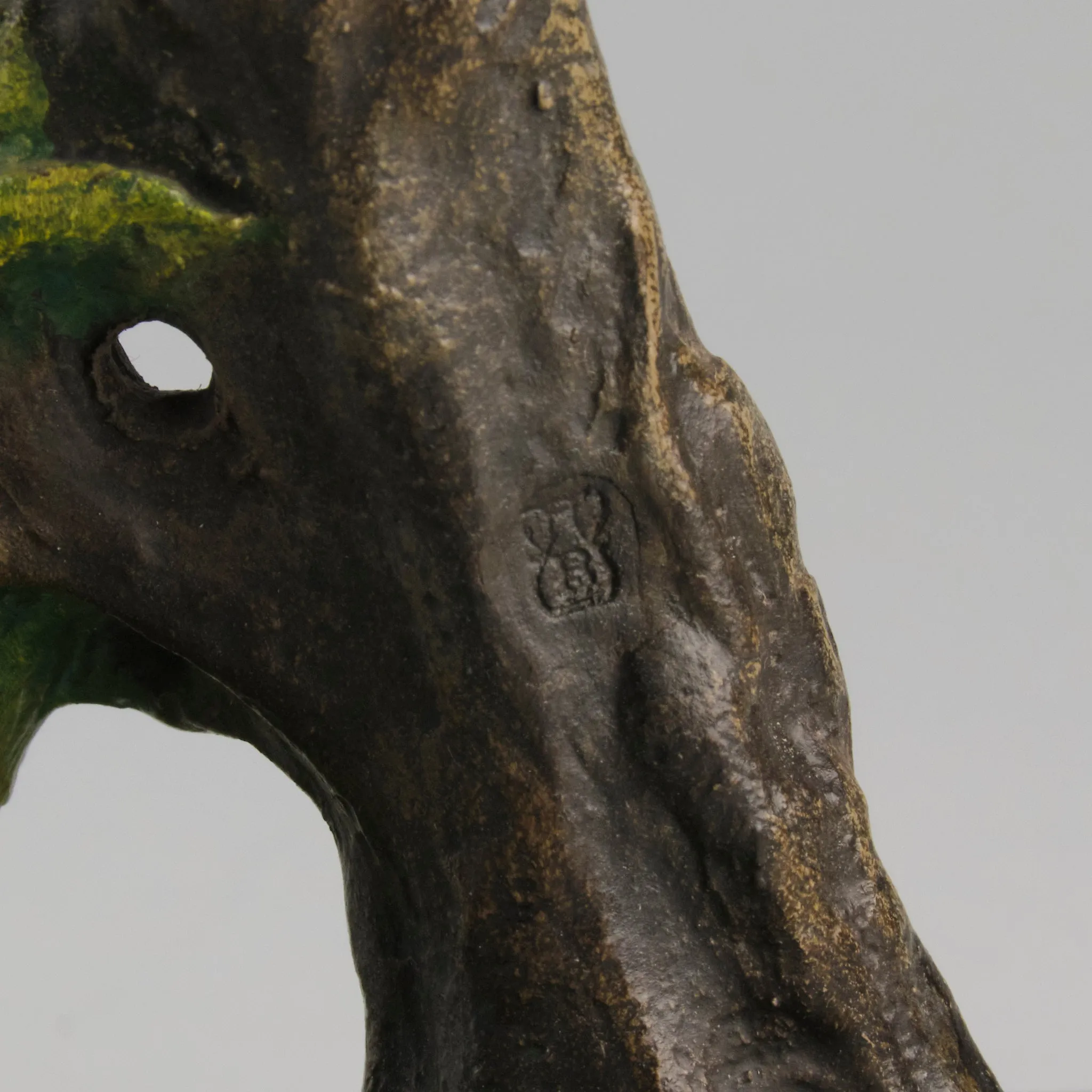 "Budgies On A Branch" by Franz Bergman