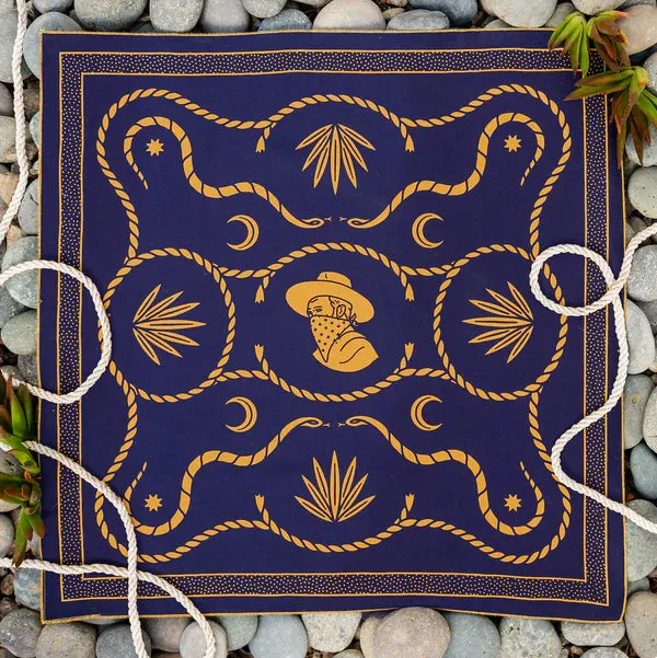 "HERITAGE" (SPECIAL EDITION - BLUE) ✷ Bandits Bandanas