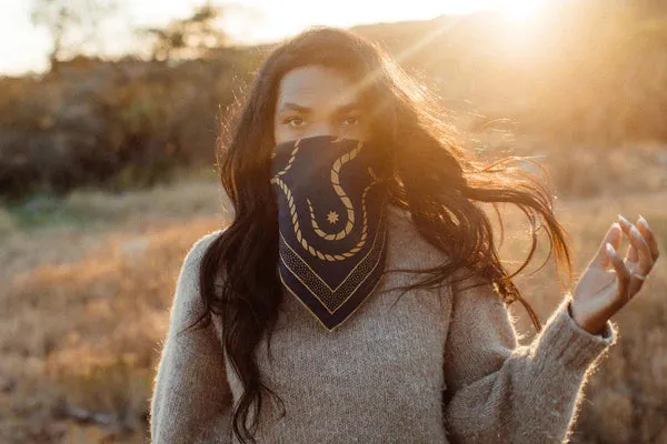 "HERITAGE" (SPECIAL EDITION - BLUE) ✷ Bandits Bandanas