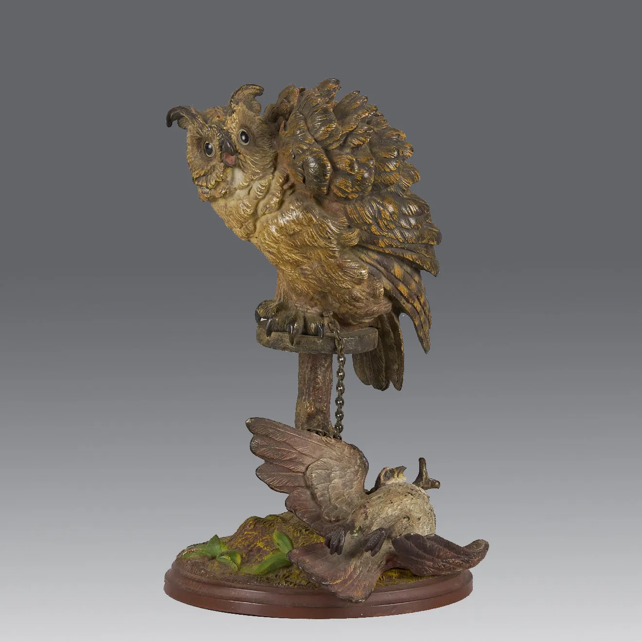 "Hunting Owl" by Franz Bergman