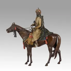 "Mounted Warrior" by Franz Bergman