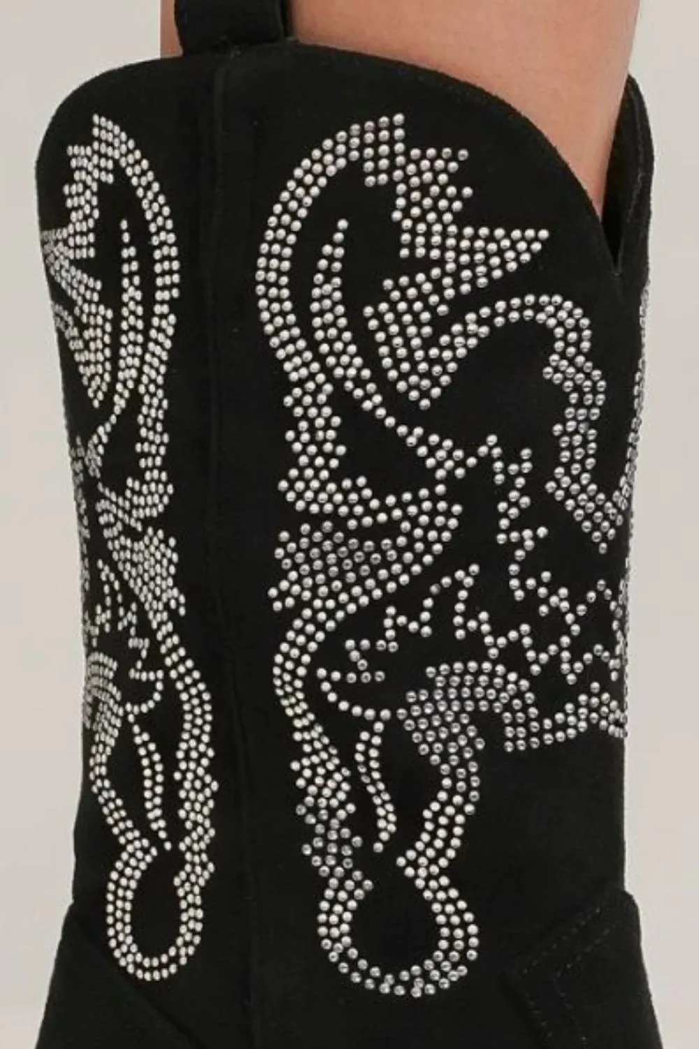Rhinestone Detail Point Toe Boots ONLINE EXCLUSIVE