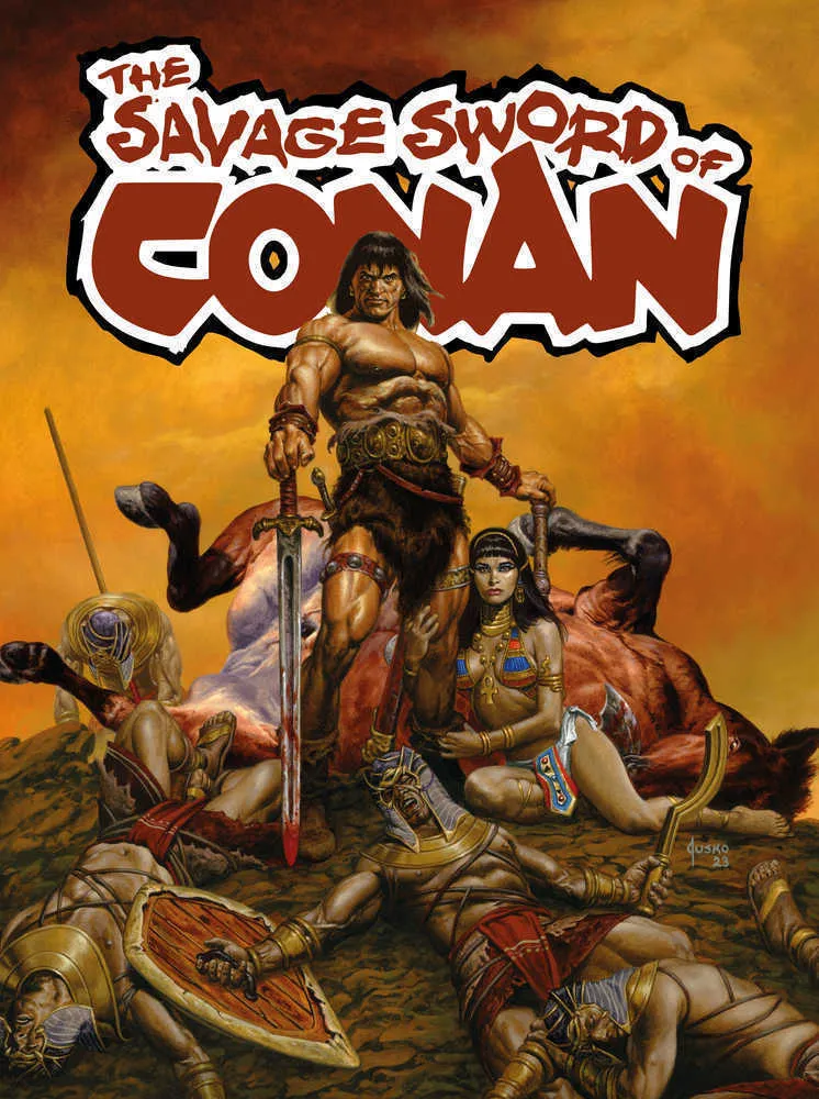 Savage Sword Of Conan #1 (Of 6) SDCC Exclusive Foil Jusko Rare Variant