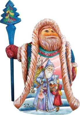 Scenic land of sweets Santa Figurine by G. DeBrekht 532311