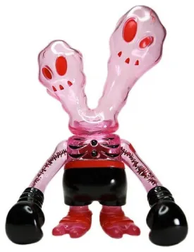Secret Base Ghostfighter Valentine's Day Sofubi Urban Vinyl Designer Toy Super7 2006 Subscriber Edition