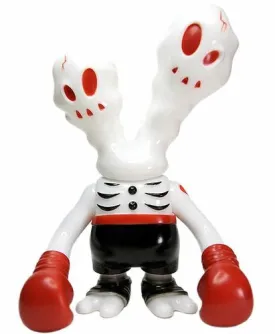 Secret Base Ghostfighter White Day Sofubi Urban Vinyl Designer Toy Super7 2006 Regular Version