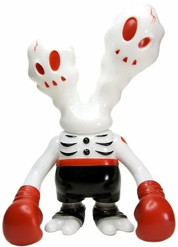Secret Base Ghostfighter White Day Sofubi Urban Vinyl Designer Toy Super7 2006 Regular Version
