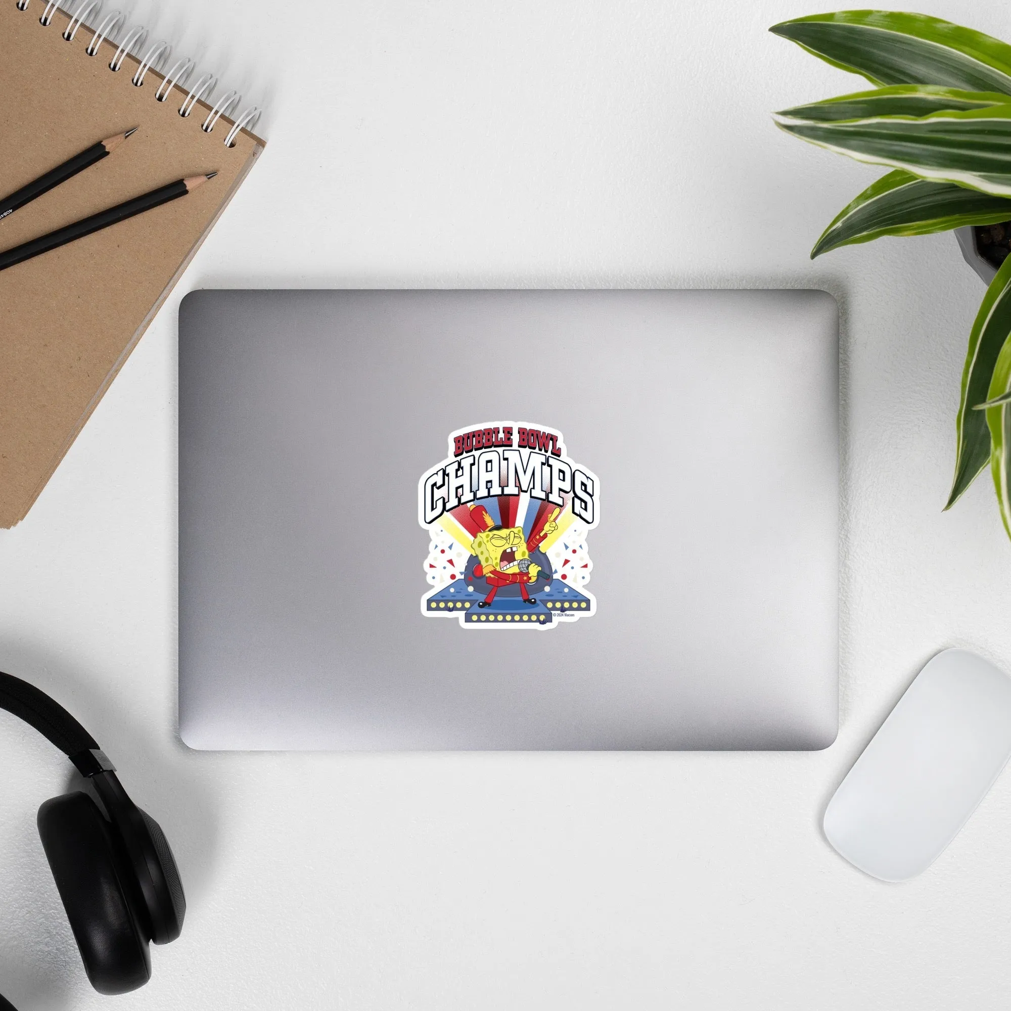 SpongeBob Bubble Bowl 4" Sticker