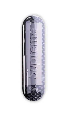 Supreme Vuitton Smashup Pill Gray Skateboard Deck by Denial- Daniel Bombardier