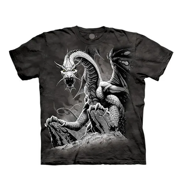 T Shirt - Black Dragon Fantasy
