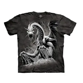 T Shirt - Black Dragon Fantasy