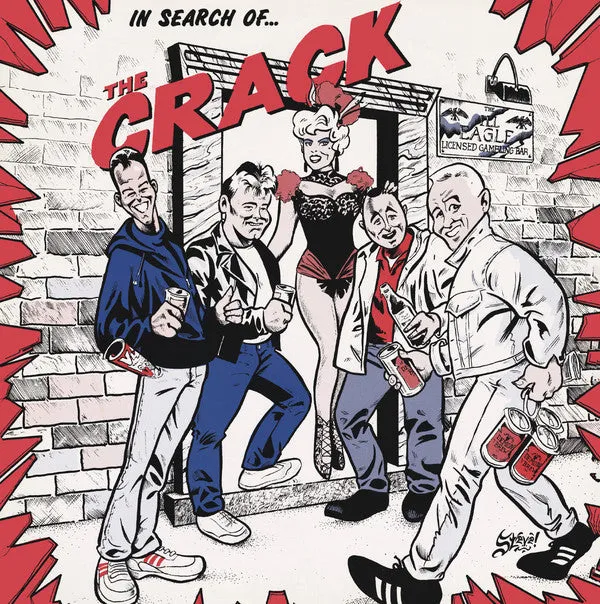 The Crack - In Search Of ... LP EXCLUSIVE CLEAR