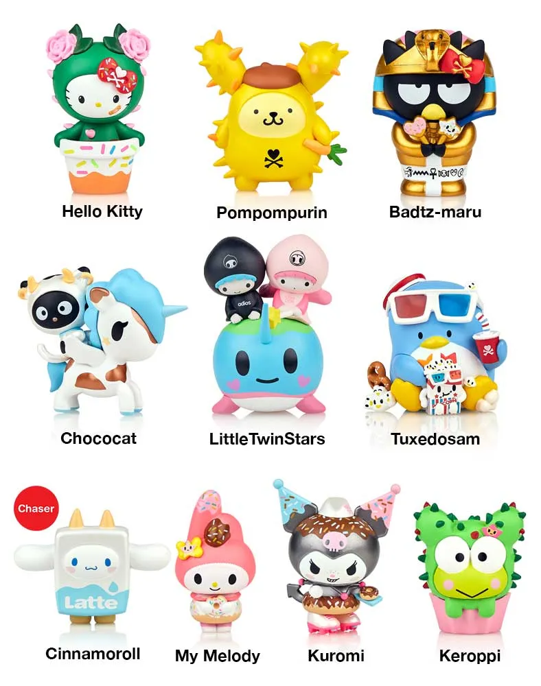 Tokidoki X Hello Kitty and Friends Series 2 Blind Box