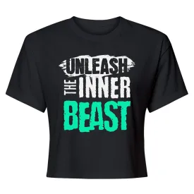 Unleash the Beast Crop Top T-Shirt