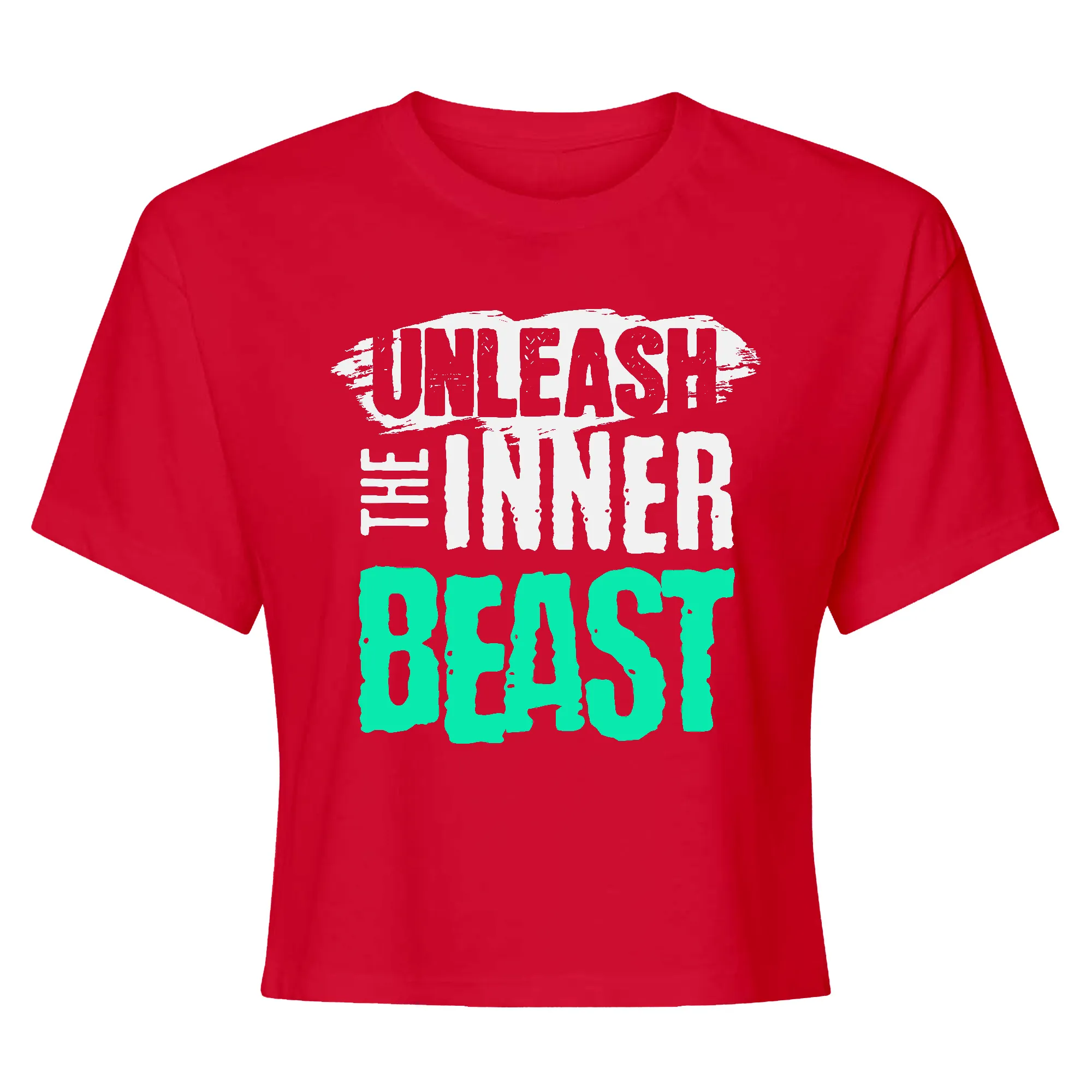 Unleash the Beast Crop Top T-Shirt