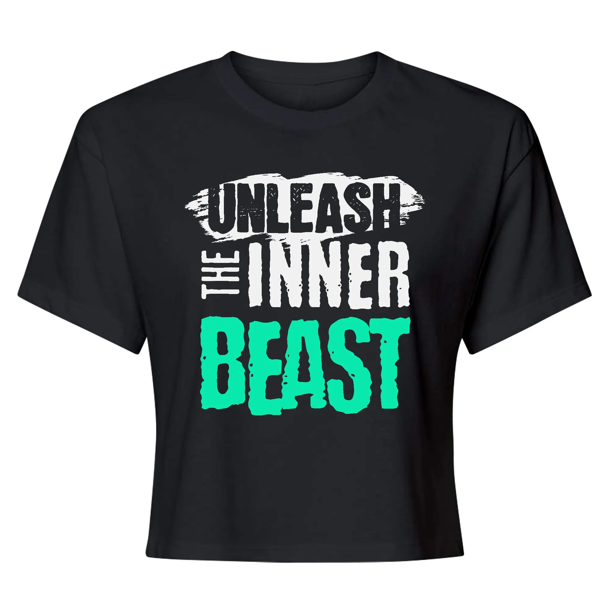 Unleash the Beast Crop Top T-Shirt