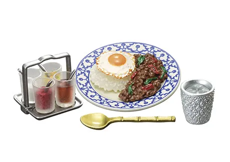 X 71050 Asian Dining Miniature Set Blind Box-DISCONTINUED