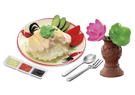 X 71050 Asian Dining Miniature Set Blind Box-DISCONTINUED
