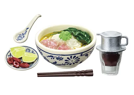 X 71050 Asian Dining Miniature Set Blind Box-DISCONTINUED
