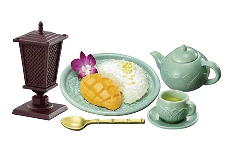 X 71050 Asian Dining Miniature Set Blind Box-DISCONTINUED